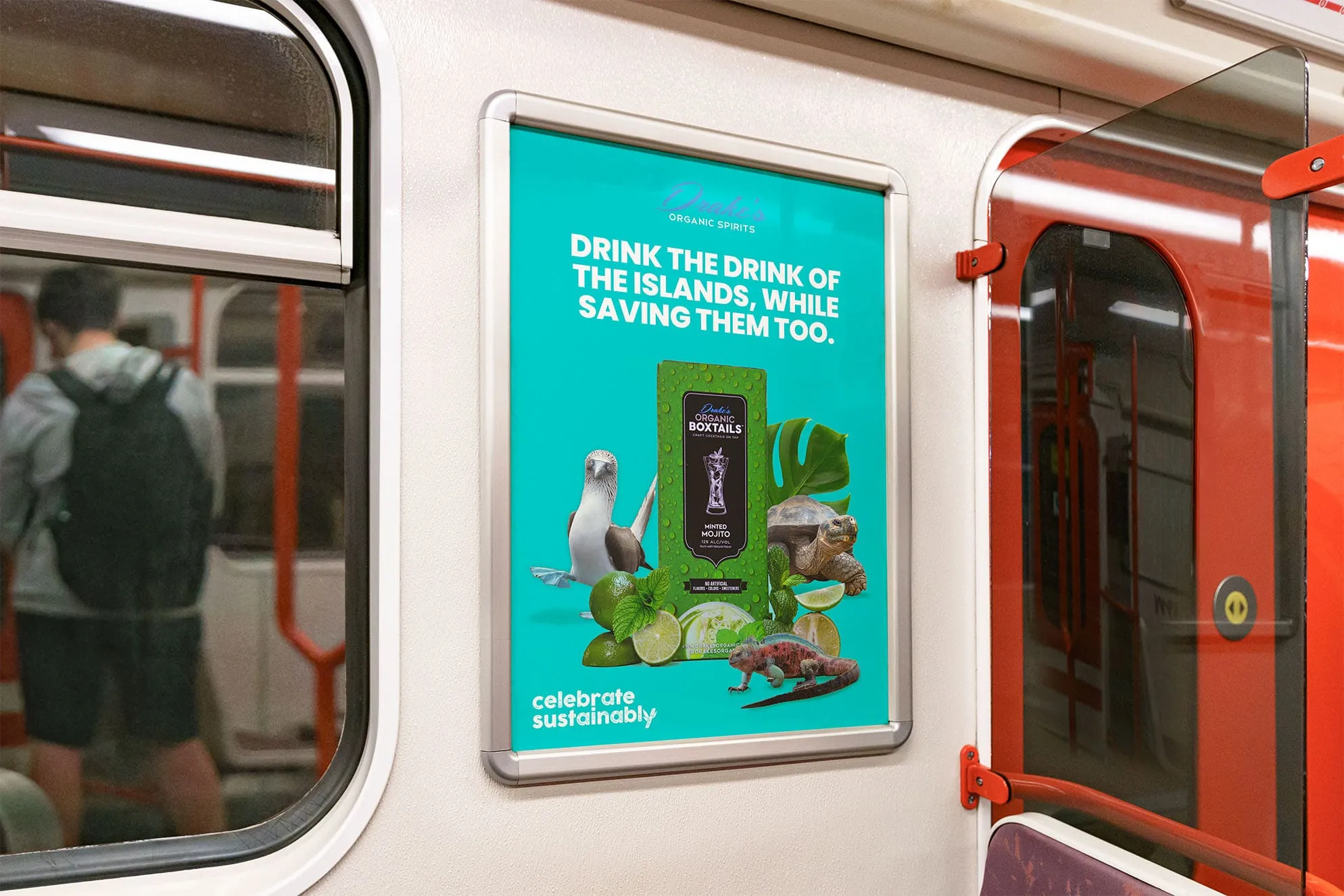 Mojito boxtail mockup