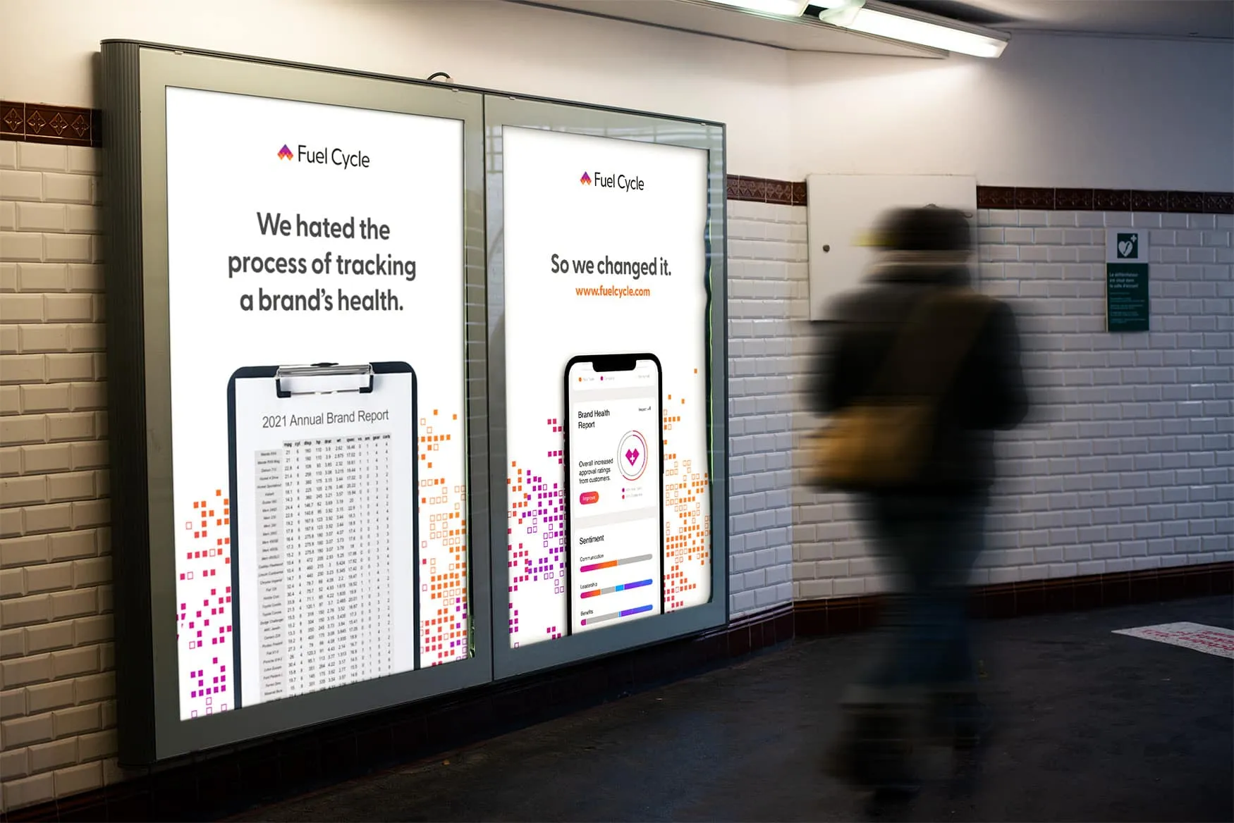 Two-up poster mockup