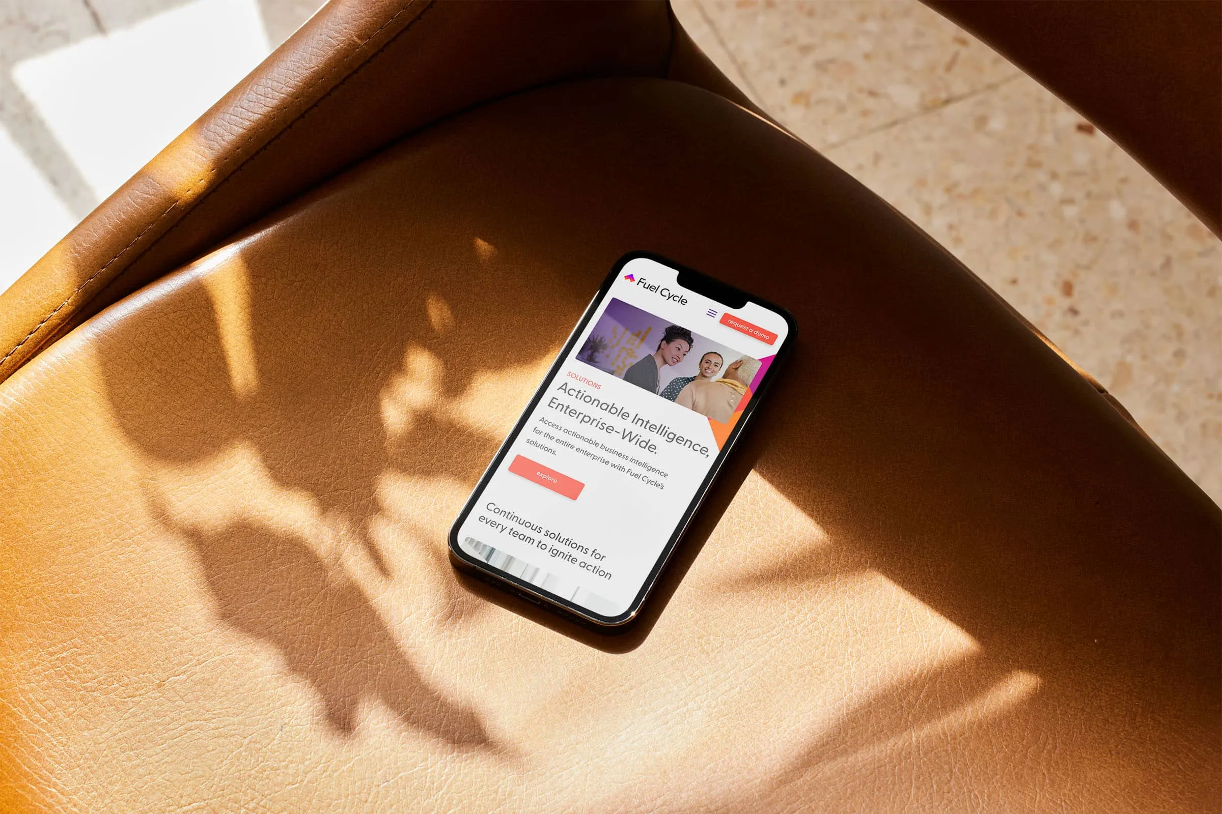 Fuel Cycle mobile mockup